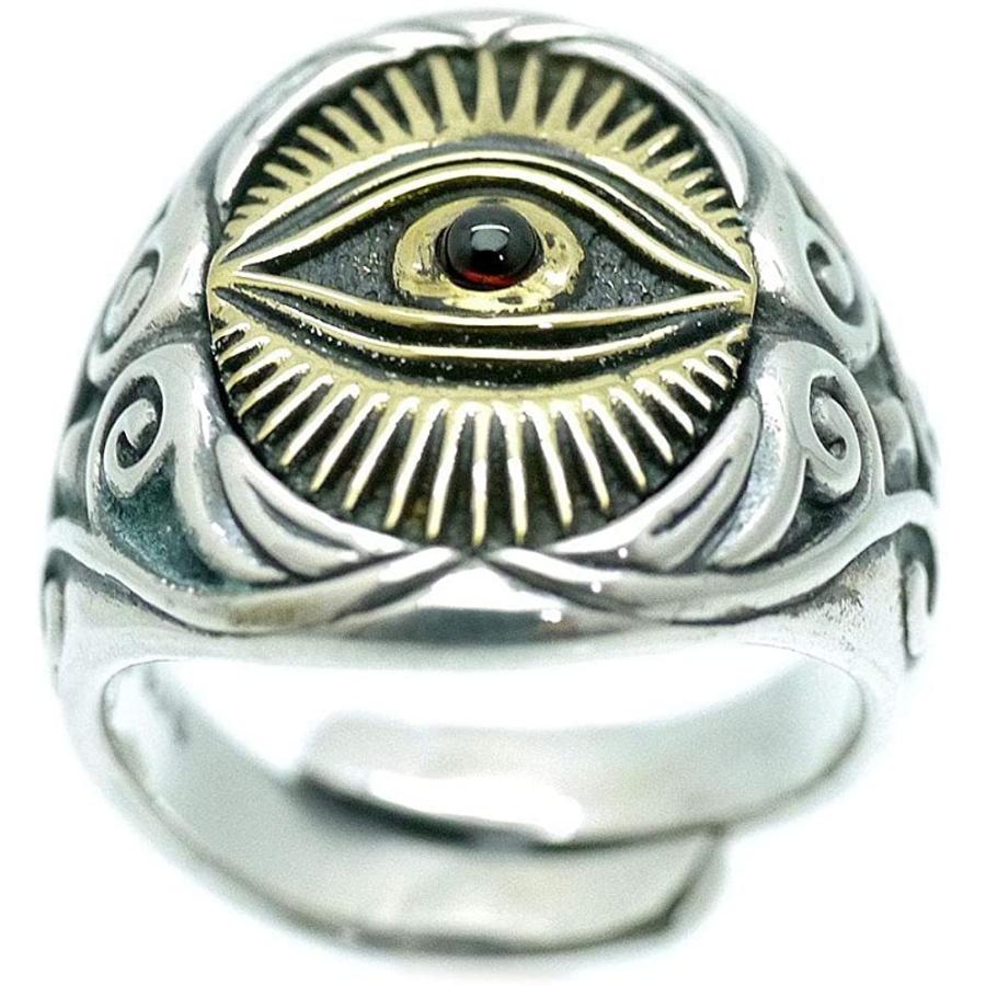 赤字特価セール シルバーワン シルバー925 プロビデンスの目 レッドアイ リング メンズ Mm フリーサイズ 赤目 万物を見通す目 フリーメイソン ショッピング超特価 Www Superavila Com