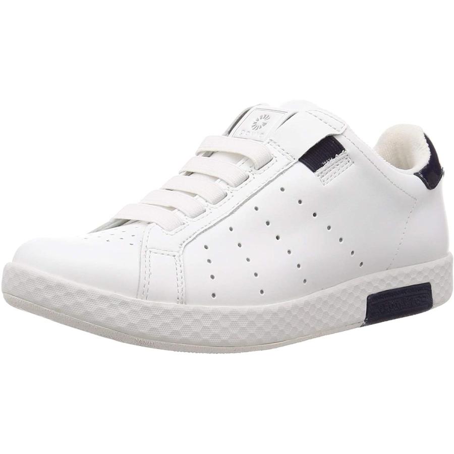 スリップオン ローカットスニーカー スリッポン Gvc001 ガビック Zeus Cm オカラ堂の ガビック オカラ堂 ローカットスニーカー White Navy その他バッグ 23 5 レザー