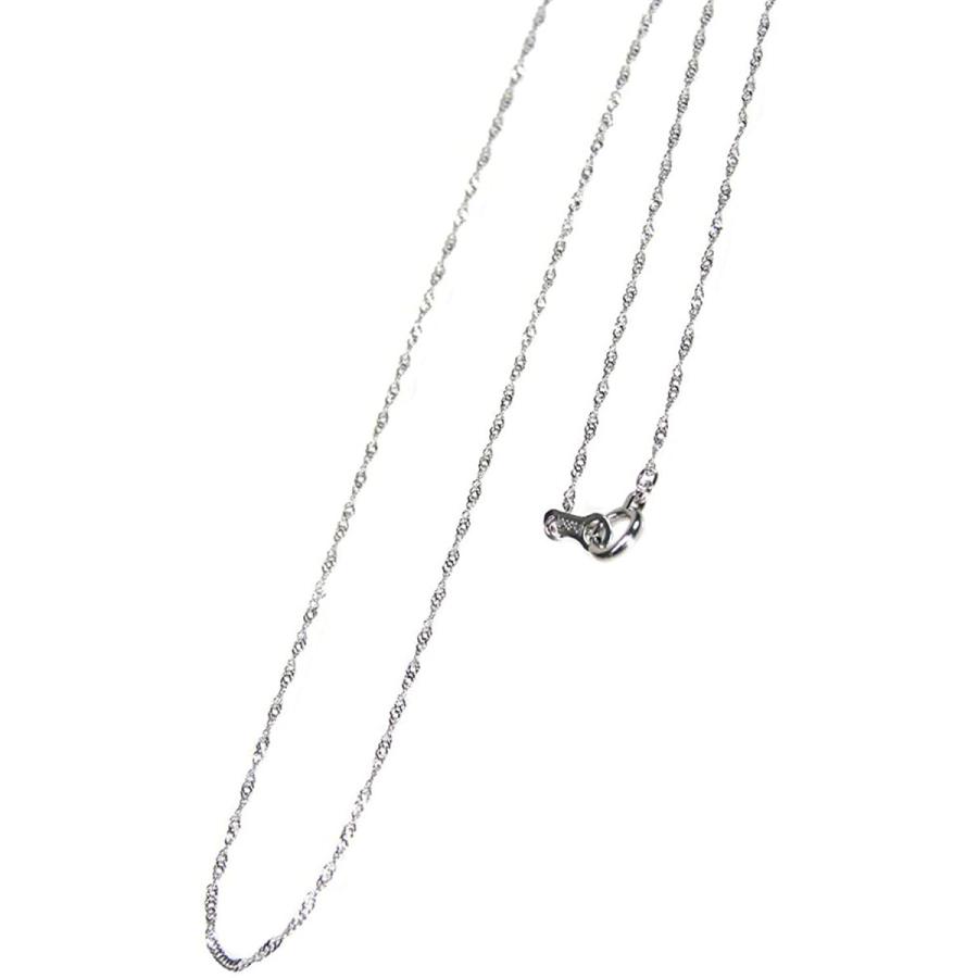 お求めやすく価格改定 プラチナ Pt850 あなたと私の宝石箱 チェーンネックレス ギフトラッピング済み スクリュー45ｃｍ少し長めのゆったりサイズ レディースアクセサリー