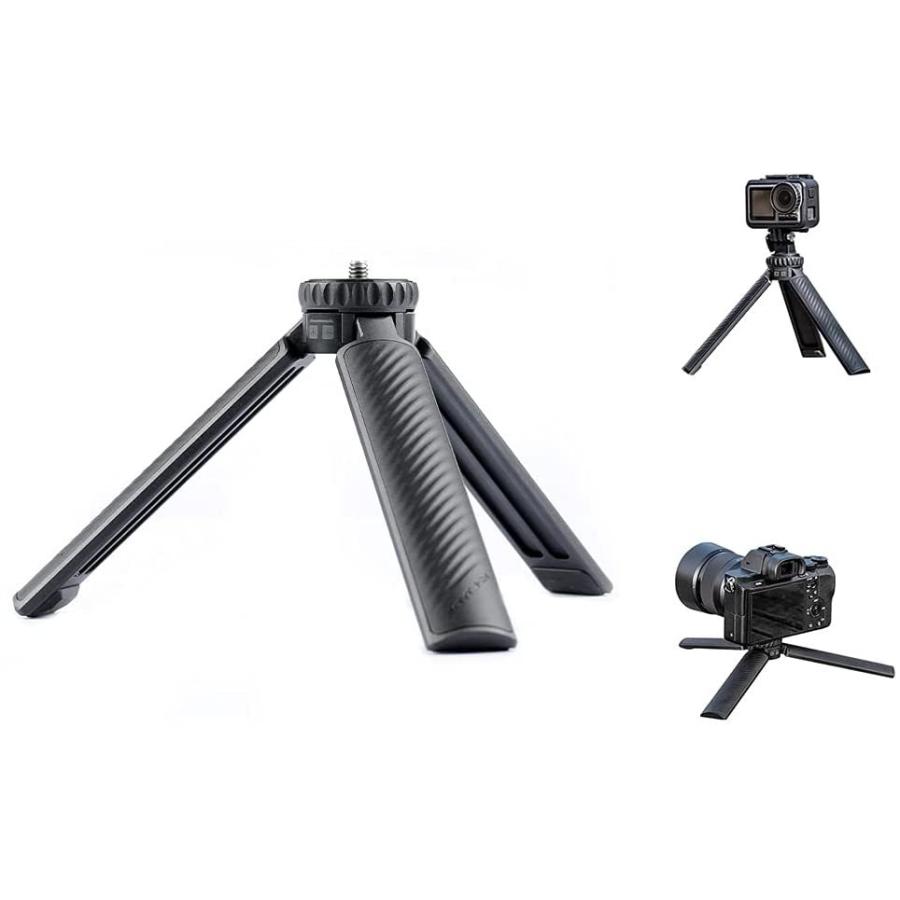 PGYTECH T2 三脚 45度/75度角度調整可 1/4マウント アクションカメラ、ウェアラブルカメラ