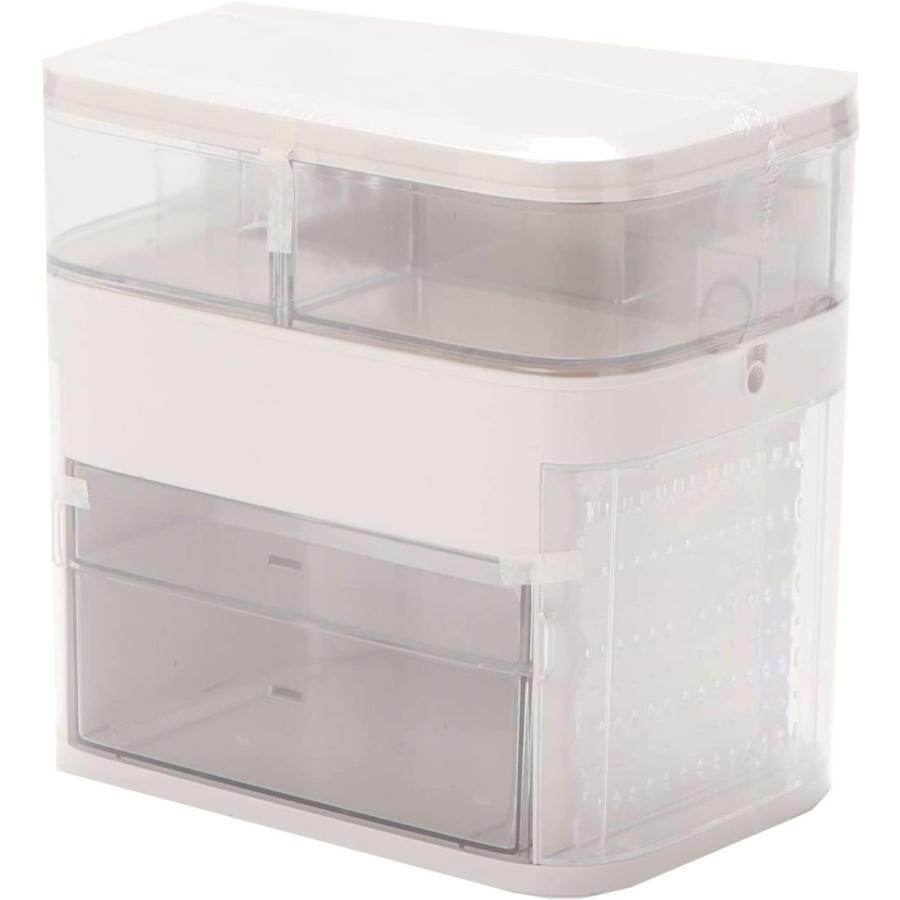 絶対一番安い メイクボックス 大容量 持ち運び 防水 インテリア 小物入れ アクセサリー収納 スキンケア