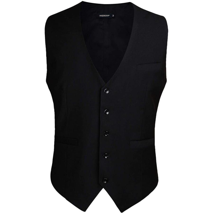 送料無料カード決済可能 Enlision ベスト メンズ 黒 スーツ ベスト大きいサイズ ジレベスト 結婚式 Vネック ビジネス チョッキ フォーマル 尾錠付き 日本2xlサ Materialworldblog Com
