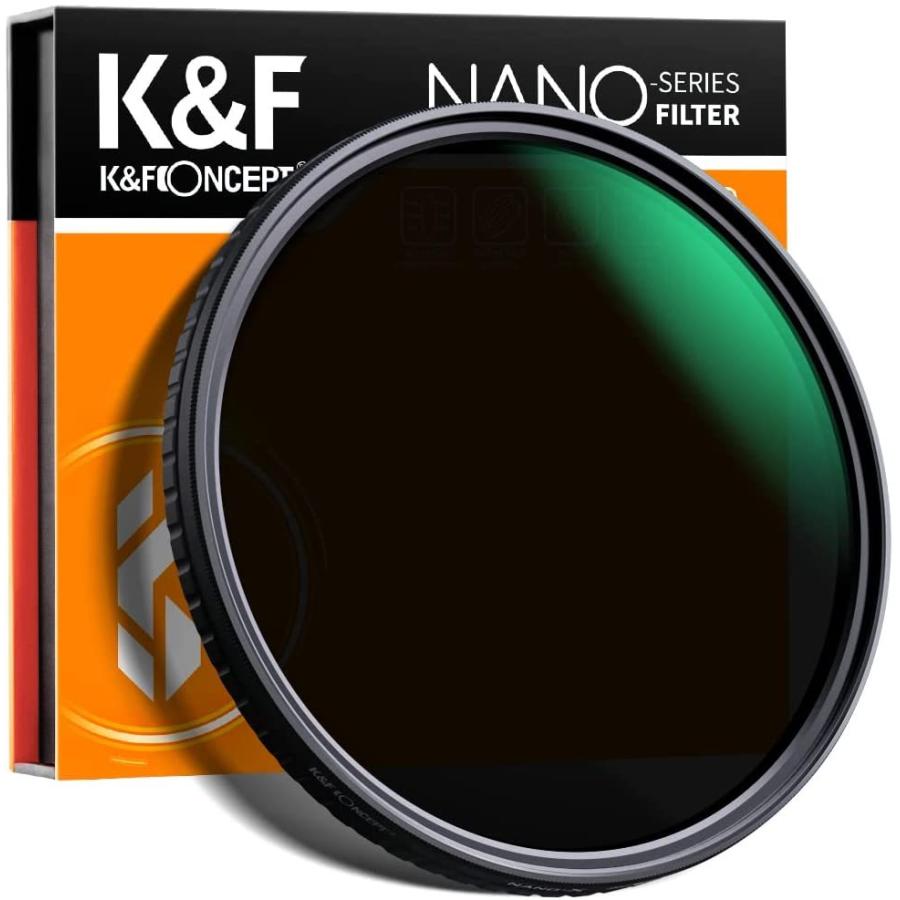 【ご予約品】 KandF Concept 67mm 可変NDフィルター ND32-ND512 32層ナノコーティング 光学ガラス 撥水撥油 NANO-Xシリーズ 【 レンズフィルターアクセサリー