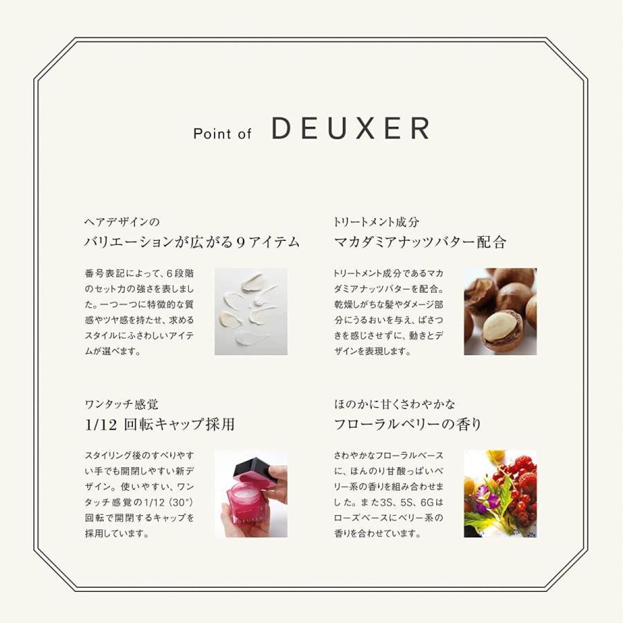大割引 Deuxer デューサー ミディアムソフトワックス3 6個セット フローラルベリー ヘアワックス その他ヘアケア 頭皮ケア Pashal Com