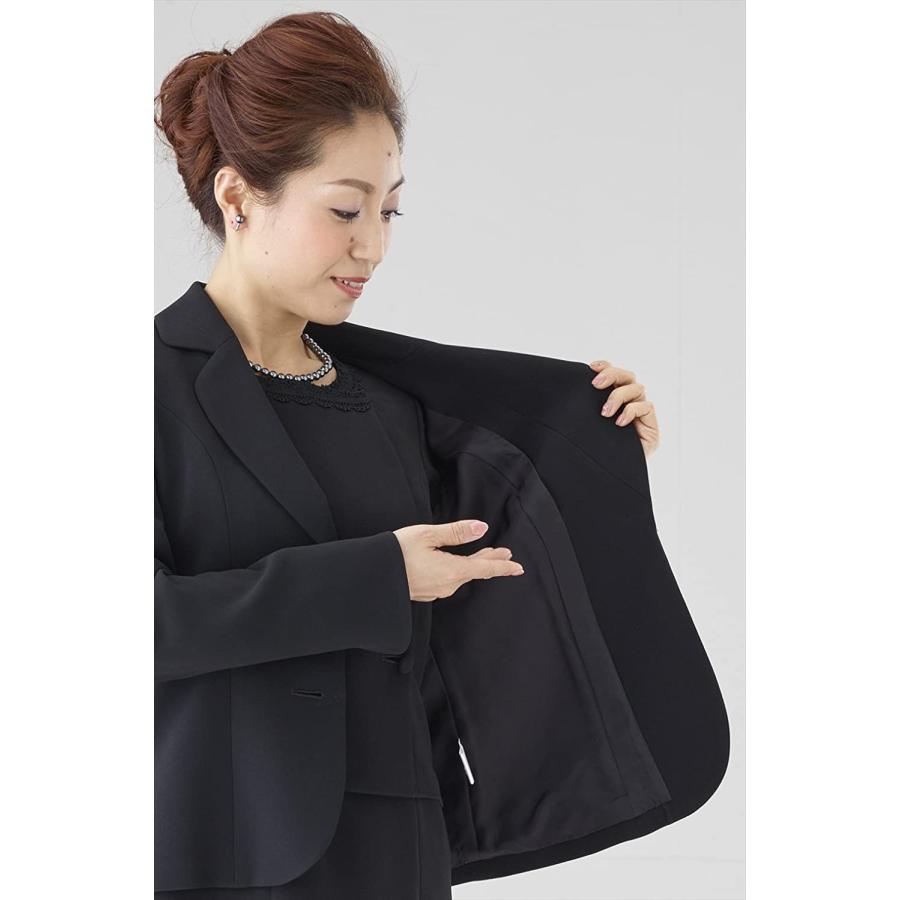 話題の人気 セルニーナ Cellnina ワンピ アンサンブル ブラックフォーマル テーラージャケット ロング丈 前開き 大きいサイズ 礼服 レディース 喪服 その他ボトムス パンツ Pashal Com