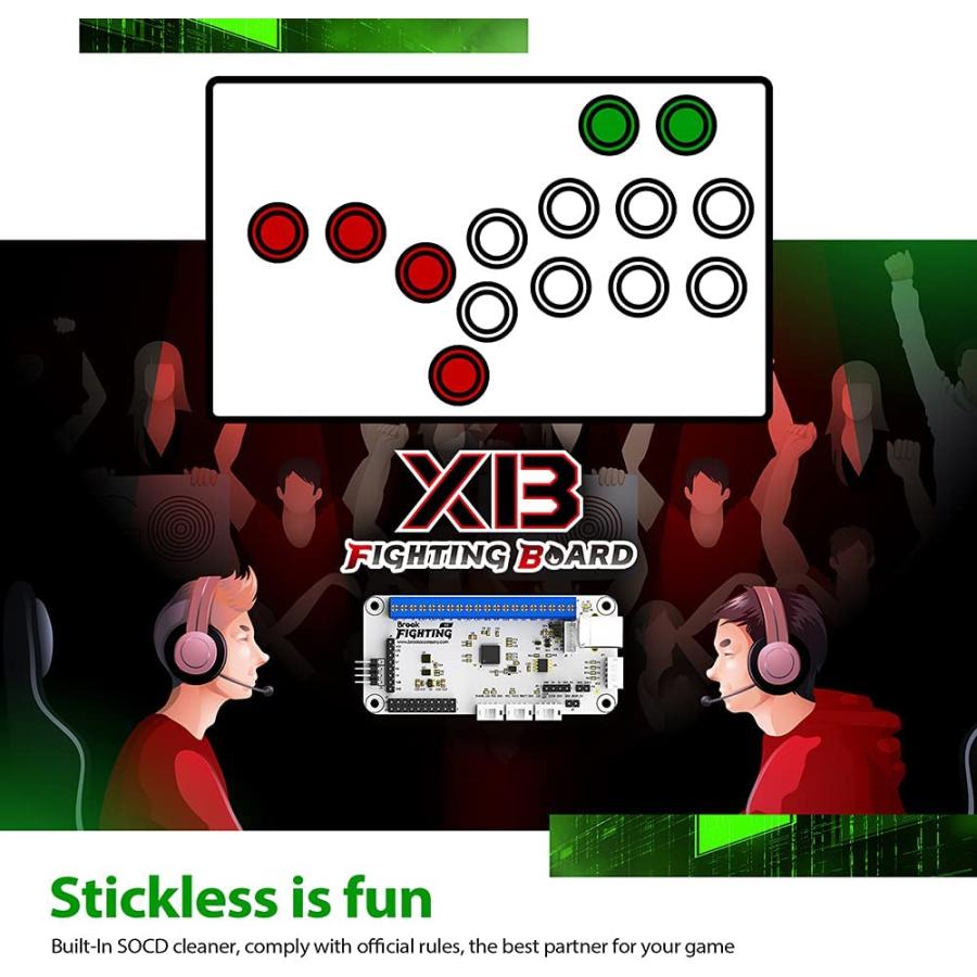 最大88%OFFクーポン Brook XB Fighting Board XBファイティングボード アーケードコントローラー用変換基板Xbox  SeriesX S XboxOne Xbox360 XBox Origin