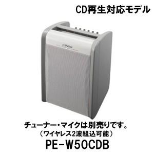 激安 激安特価 驚きの安さ 送料無料 ポータブルワイヤレスアンプ PE-W50CDB CDプレーヤー搭載 スピーカー JVCビクター アンプ Victor