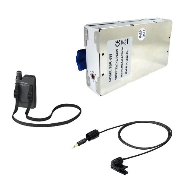 ワイヤレスマイク 800mhz ペンダント型 ワイヤレス マイクロホン+チューナー+タイピンマイクユニット セット JVCケンウッド ビクター 送料無料 インボイス対応