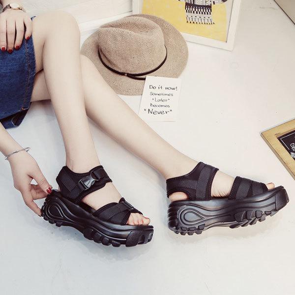 サマーセール 厚底 サンダル レディース スポサン スポーツサンダル プラットフォーム 歩きやすいシューズ 22e Victoria ヴィクトリア 通販 Yahoo ショッピング