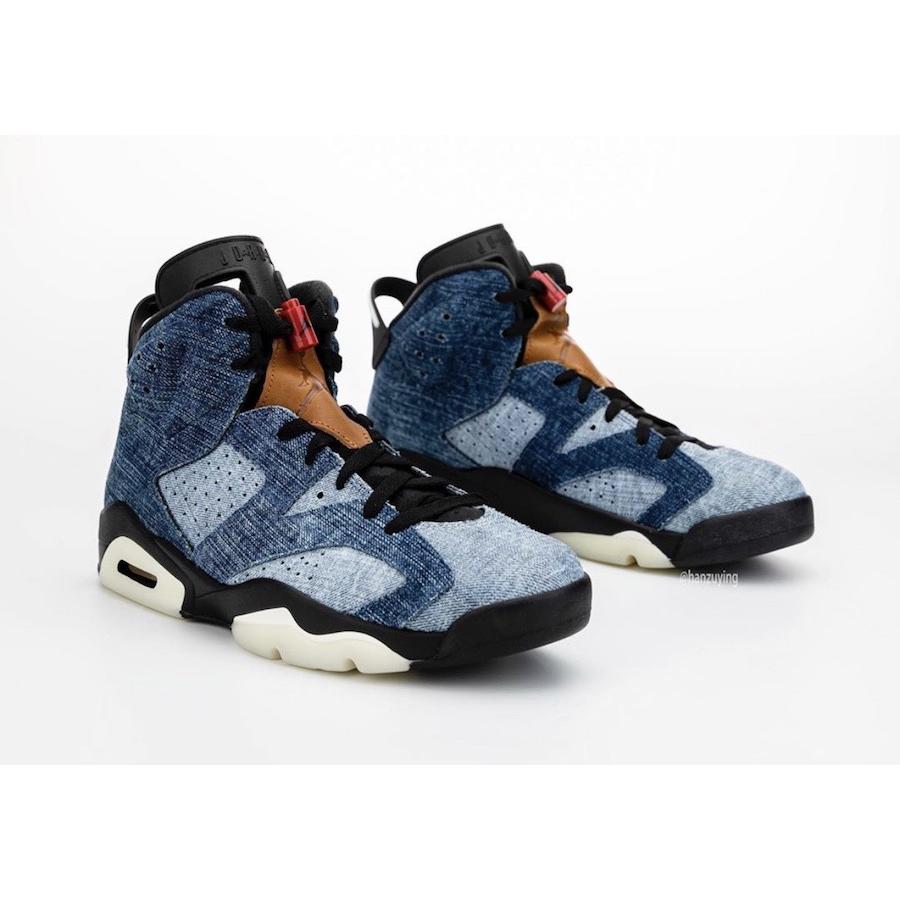 エアジョーダン6 ウォッシュドデニム NIKE AIR JORDAN 6 WASHED DENIM