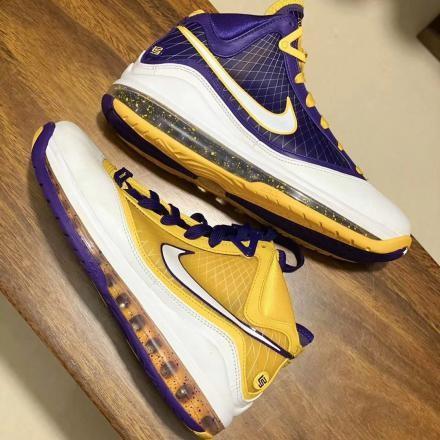 nike lebron 7 lakers media day