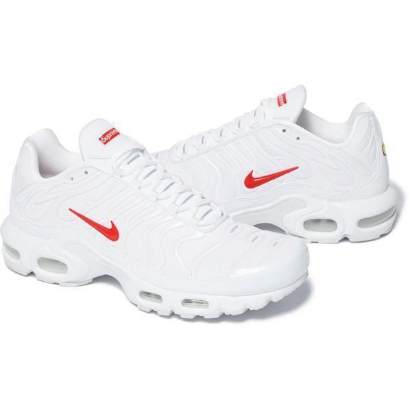 シュプリーム ナイキ エアマックスプラス ホワイト Supreme Nike Air Max Plus White 正規品 全国送料無料 Da1472 100 Victoria 通販 Yahoo ショッピング