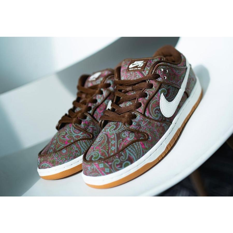 SB ダンク ロー PRM ブラウンペイズリー Nike SB Dunk Low PRM Brown