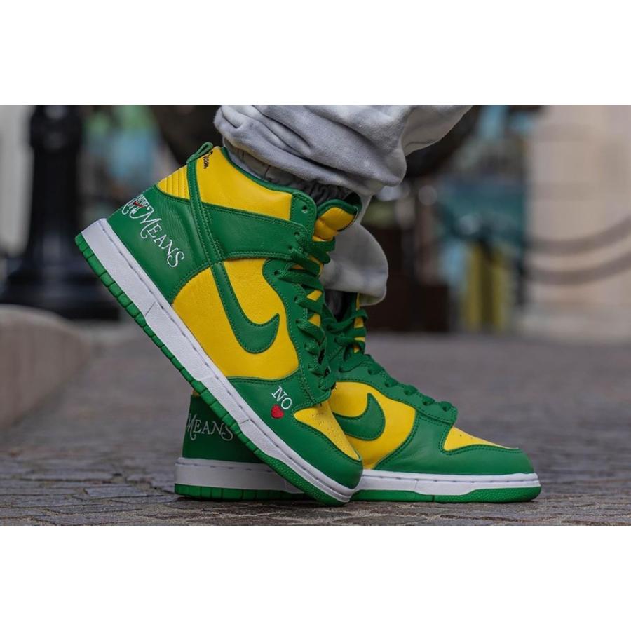 シュプリーム ナイキ Sb ダンク ハイ バイ エニー ミーンズ ブラジル Supreme Nike Sb Dunk High By Any Means Brazil 正規品 全国送料無料 Dn3741 700 Victoria Snkrs 通販 Yahoo ショッピング