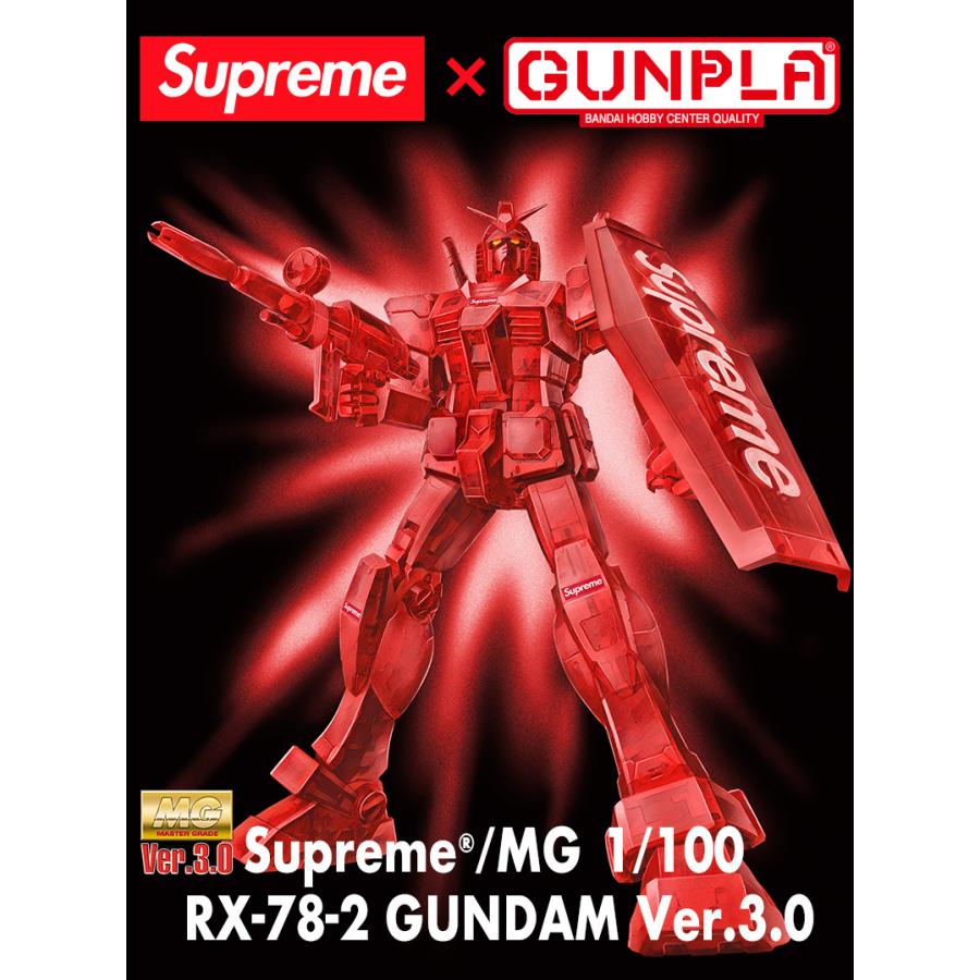 Supreme MG 1 100 RX-78-2 GUNDAM Ver.3.0 Red シュプリーム MG 1 100