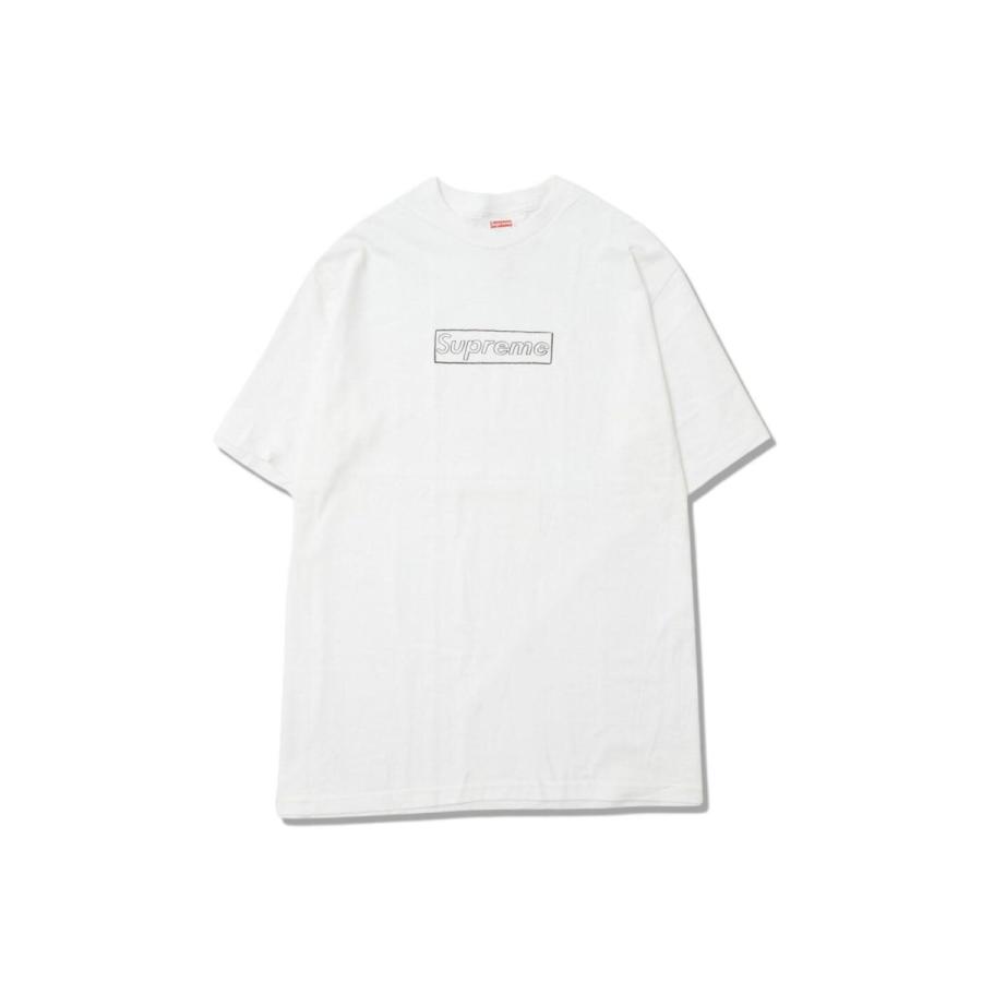 Supreme KAWS Chalk Logo Tee White シュプリーム カウズ チョーク
