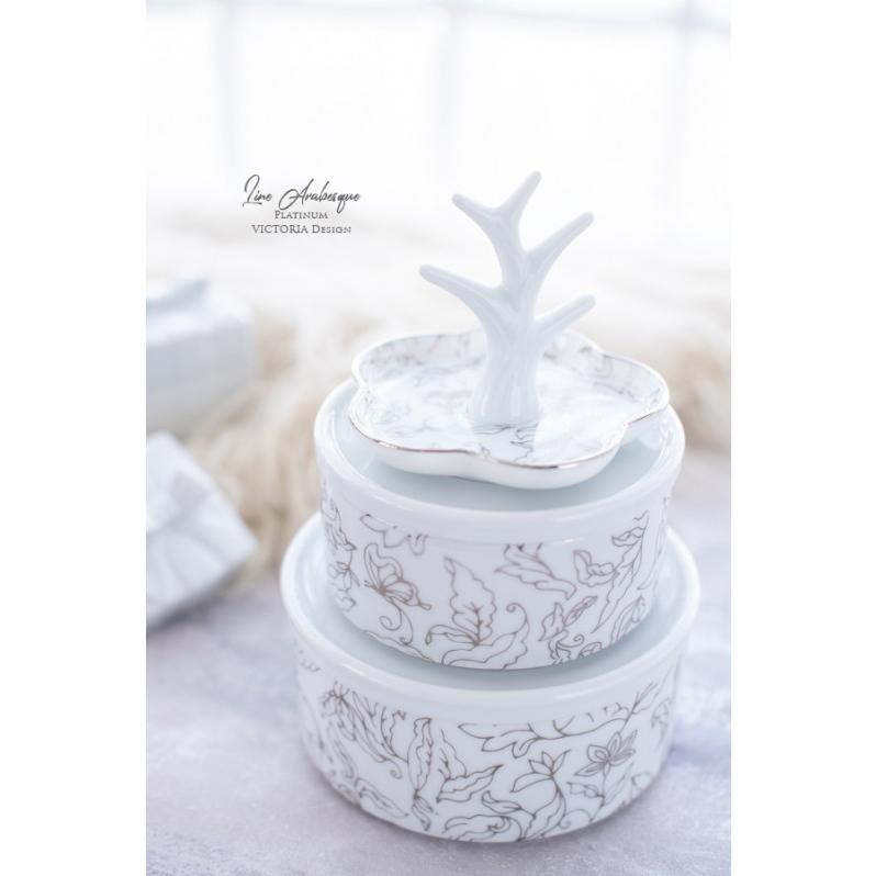 ポーセラーツ 白磁 インテリア リングツリー 北欧風 : VICTORIA DESIGN