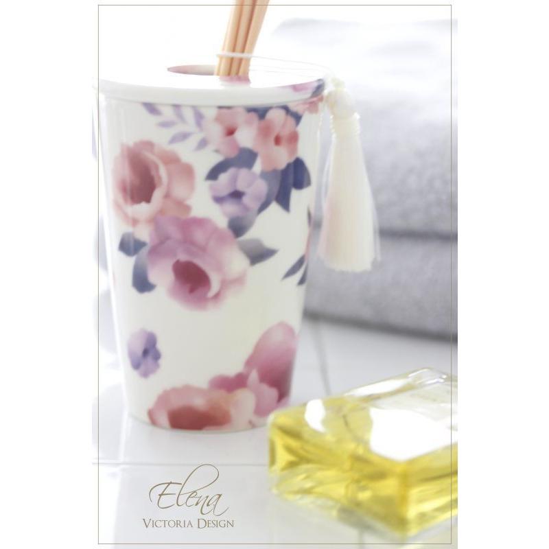 ポーセラーツ 白磁 インテリア パフュームボトルII 北欧風 : VICTORIA