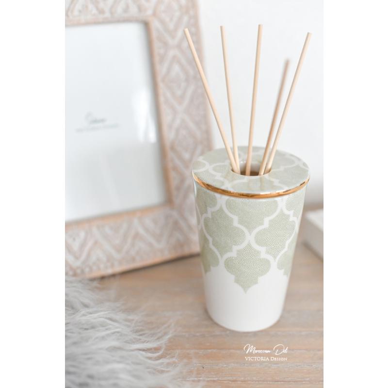 ポーセラーツ 白磁 インテリア パフュームボトルII 北欧風 : VICTORIA