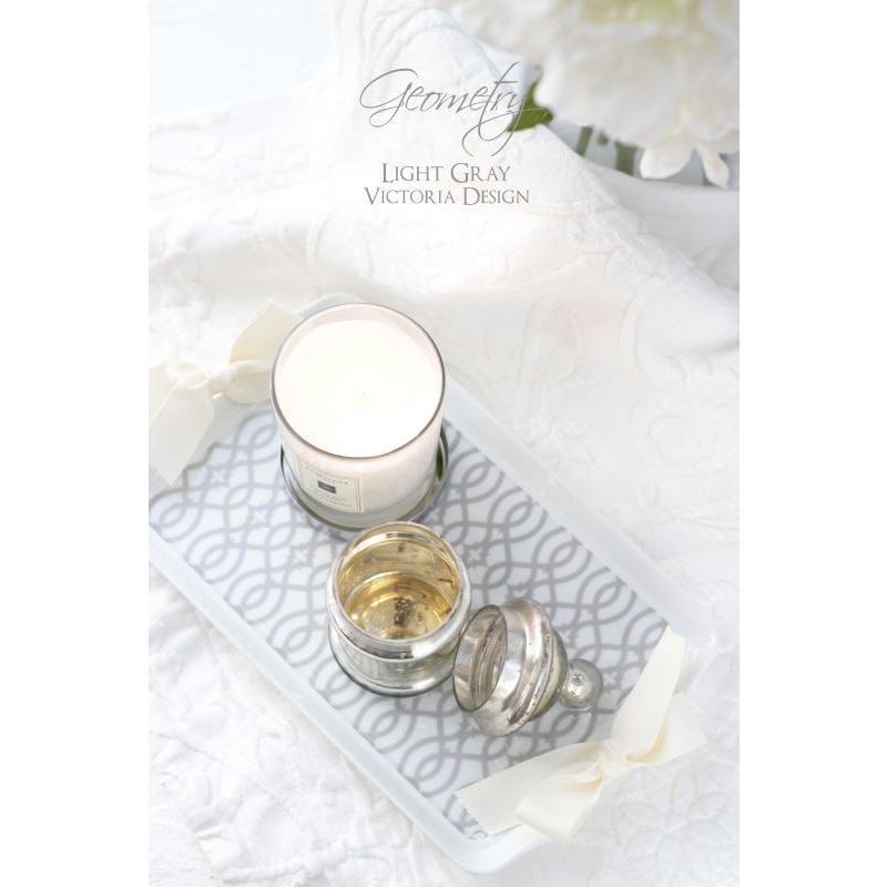 ポーセラーツ 白磁 食器 トレー エレガントトレイ (L) 北欧風