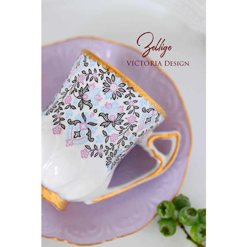 ポーセラーツ 白磁 食器 ノーチェ (カップ&ソーサー) 北欧風