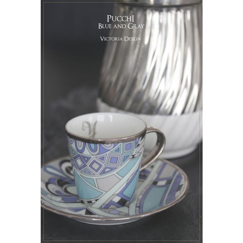 ポーセラーツ 白磁 食器 ニューヨーク (カップ&ソーサー) 北欧風