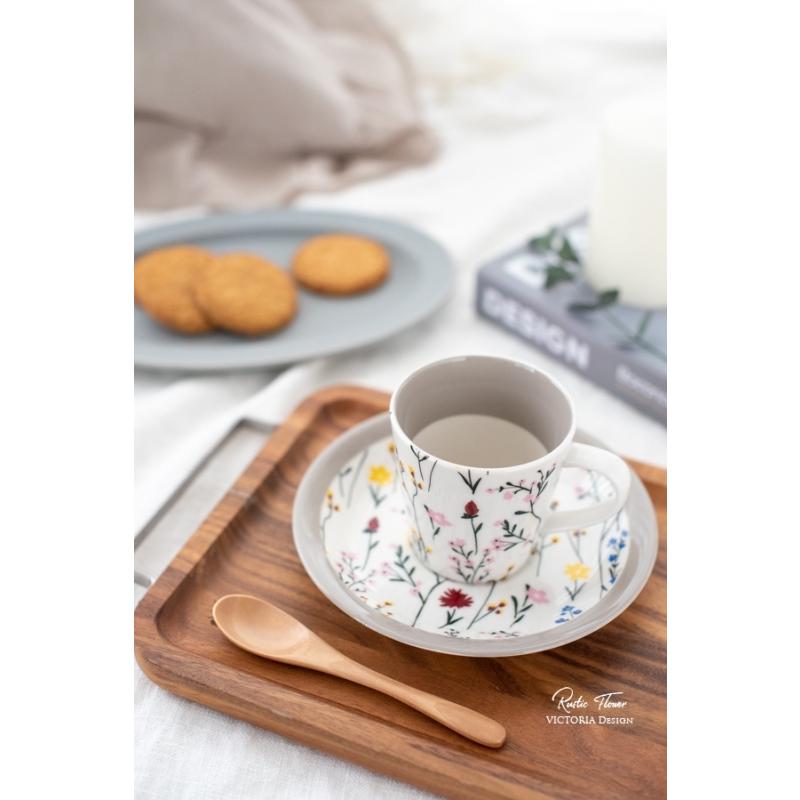 ポーセラーツ 白磁 食器 ニューヨーク (カップ&ソーサー) 北欧風