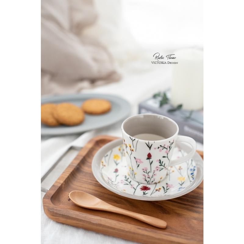 ポーセラーツ 白磁 食器 ニューヨーク (カップ&ソーサー) 北欧風