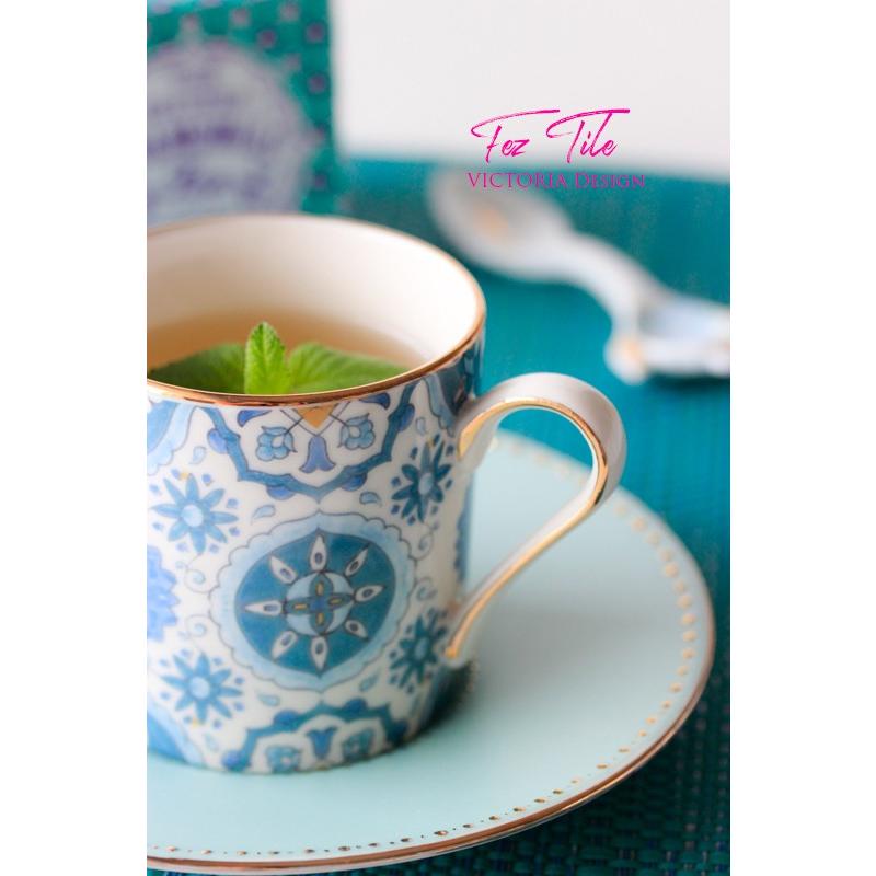 ポーセラーツ 白磁 食器 コーヒーカップ&ソーサーII 北欧風 : VICTORIA