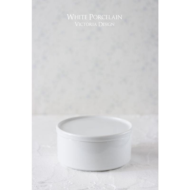 ポーセラーツ 白磁 キッチン 重ねボウル (LL) 北欧風 : VICTORIA