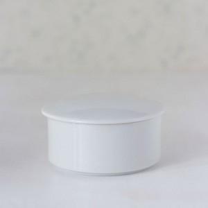ポーセラーツ 白磁 ボックス 小物入れ (M) 北欧風 : VICTORIA DESIGN