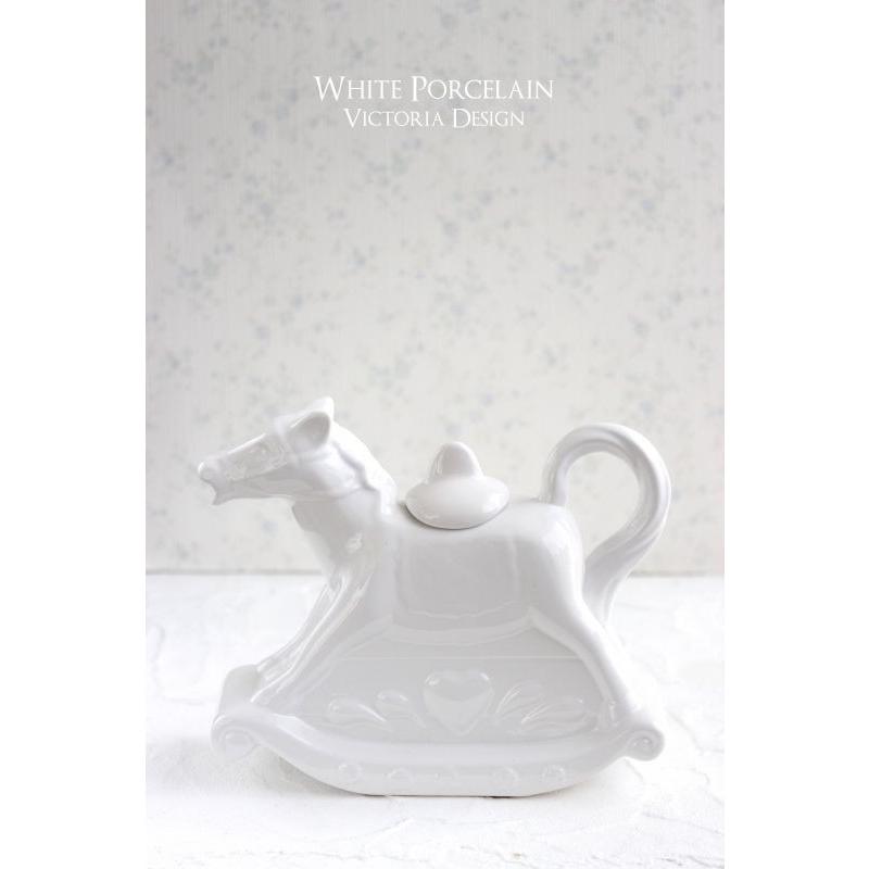 ポーセラーツ 白磁 食器 ポニーポット 北欧風 : VICTORIA DESIGN