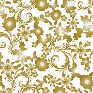 ポーセラーツ 転写紙 幾何学模様 ARABESQUE (アラベスク・メタリック