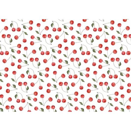 ポーセラーツ 転写紙 フルーツ CHERRY (チェリー) : VICTORIA DESIGN