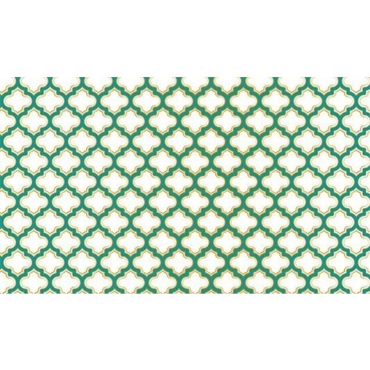 ポーセラーツ 転写紙 模様 MOROCCAN (L) (モロッカン・ターコイズ