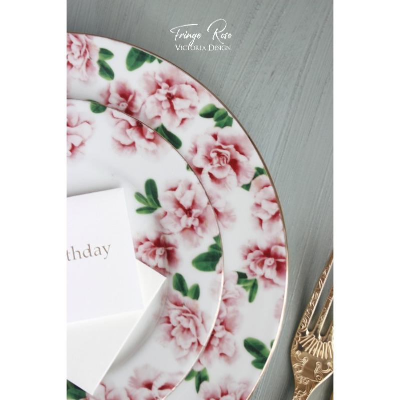 ポーセラーツ 転写紙 花柄 FRINGE ROSE (フリンジローズ) (無くなり