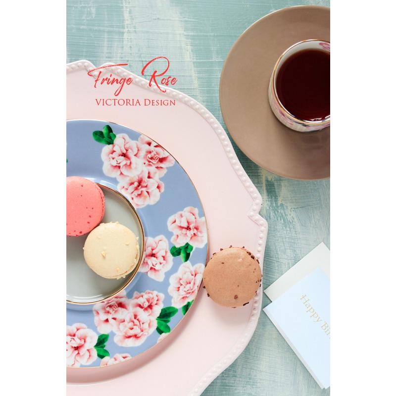 ポーセラーツ 転写紙 花柄 FRINGE ROSE (フリンジローズ) (無くなり