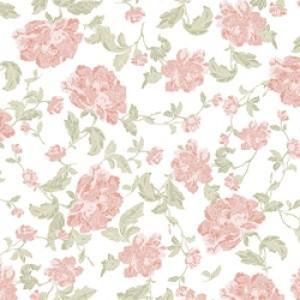 ポーセラーツ 転写紙 花柄 PEONY (S) (ピオニー・ピンク) : VICTORIA