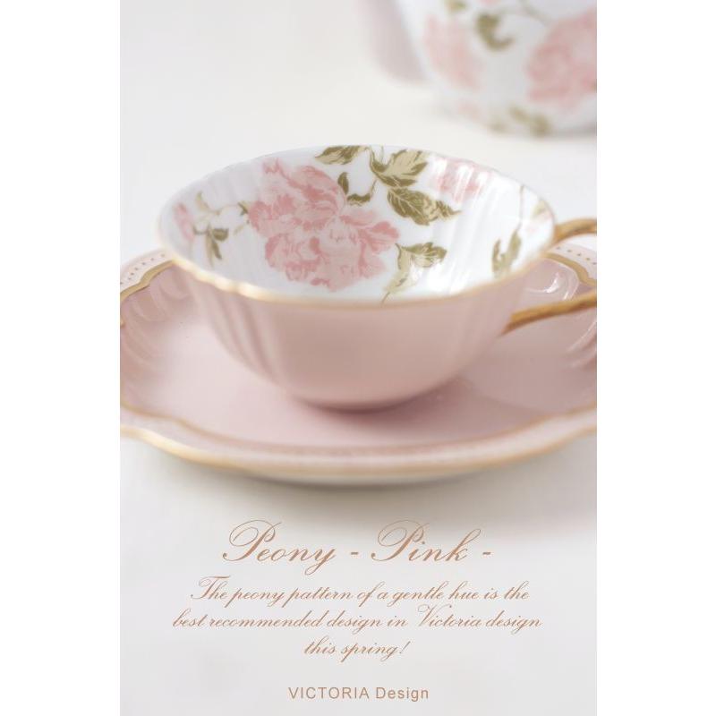 ポーセラーツ 転写紙 花柄 PEONY (S) (ピオニー・ピンク