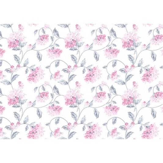 ポーセラーツ 転写紙 花柄 HYDRANGEA (ハイドランジア/紫陽花・ピンク