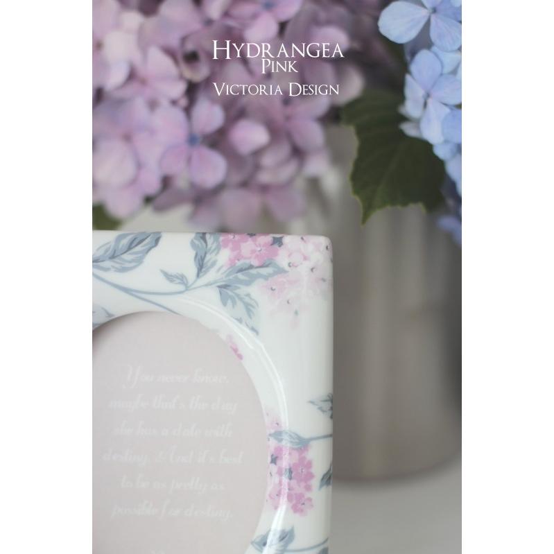 ポーセラーツ 転写紙 花柄 HYDRANGEA (ハイドランジア/紫陽花・ピンク