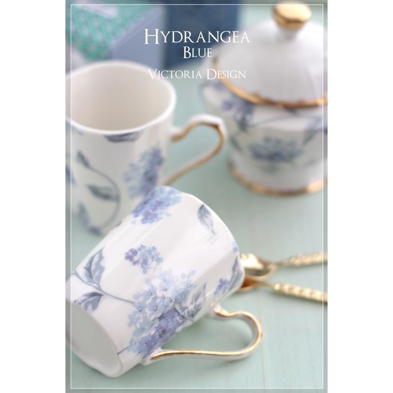 ポーセラーツ 転写紙 花柄 HYDRANGEA (ハイドランジア/紫陽花・ブルー