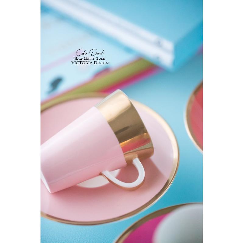 ポーセラーツ 転写紙 カラー COLOR PEONY PINK (単色・ピオニーピンク