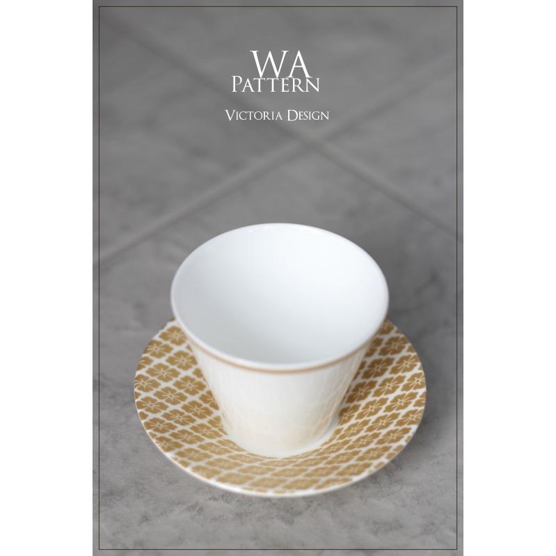 ポーセラーツ 転写紙 模様 WA PATTERN (和柄パターン・メタリック