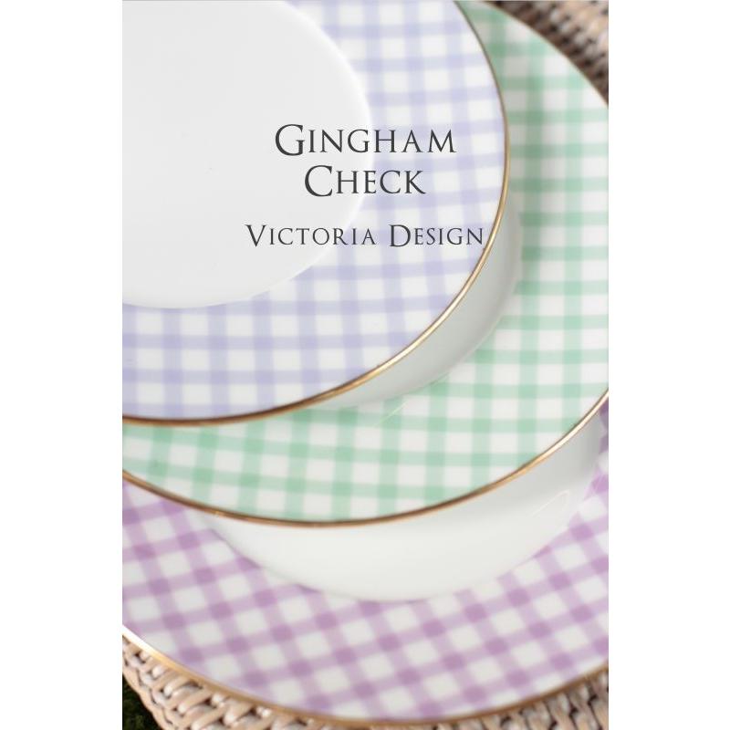 ポーセラーツ 転写紙 模様 GINGHAM CHECK (ギンガムチェック・ペール