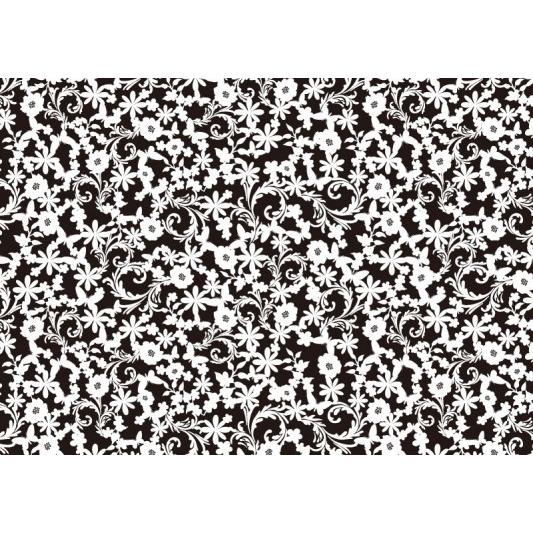 ポーセラーツ 転写紙 幾何学模様 ARABESQUE (アラベスク・ホワイト