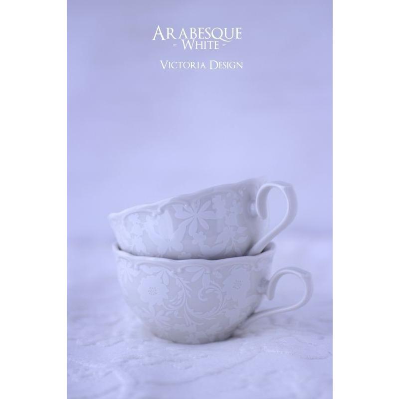 ポーセラーツ 転写紙 幾何学模様 ARABESQUE (アラベスク・ホワイト