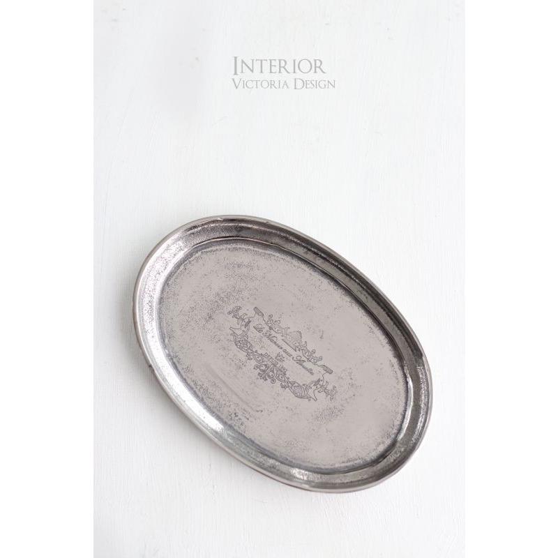 トレー お盆 アンティークアルミトレイ オーバル おしゃれ Victoria Design 通販 Yahoo ショッピング