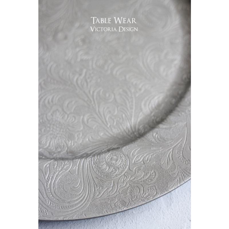 未使用　チャージャープレート　４枚 アンダープレート チャージャープレート 皿 マム 洋食器