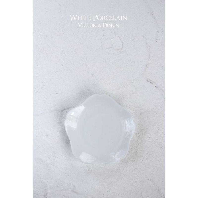 ポーセラーツ 白磁 食器 桜プチプレート 北欧風 : VICTORIA DESIGN